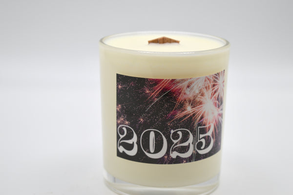 2025 New Year's Candle