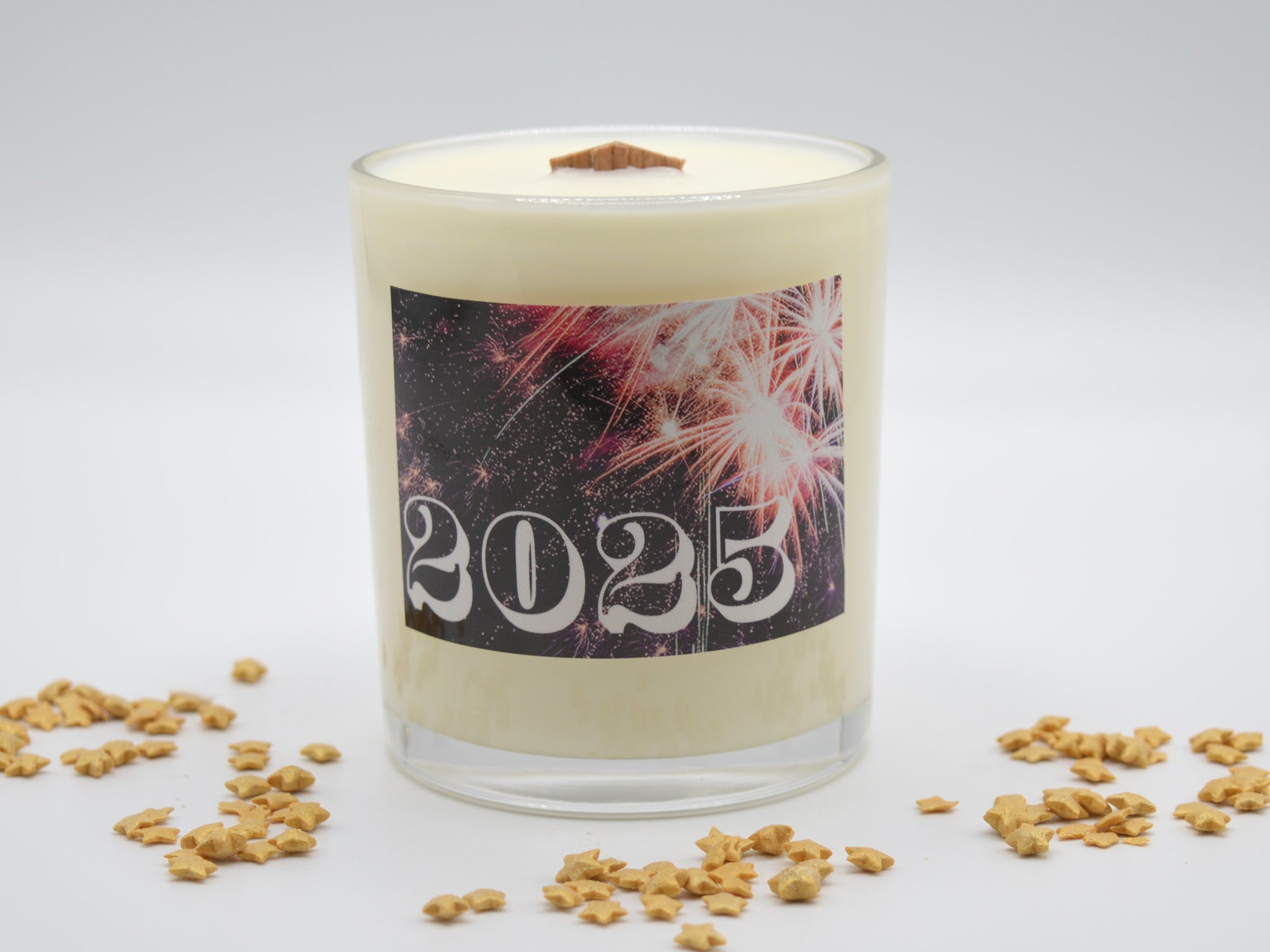 2025 New Year's Candle