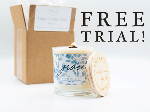 FREE Trial of Candle Club + $25 Gift Card + FREE Regular Candle - Candle of the Month Club Subscription