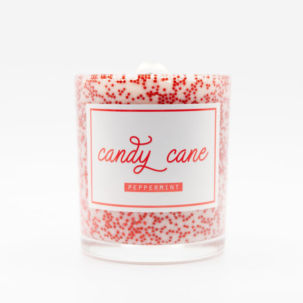 Candy Cane Candle