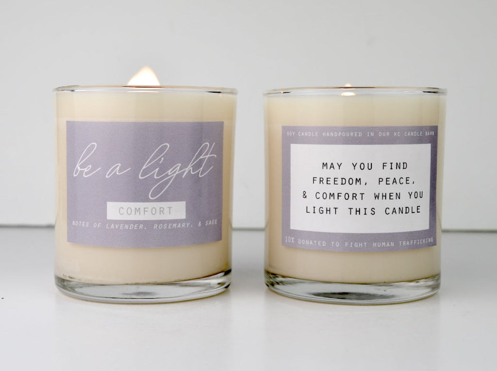 Be Light Candle RE: Freedom- Scented Candle