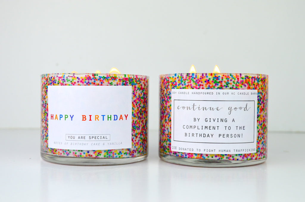 Happy Birthday Candle, Candles Gifts for Women Birthday Unique